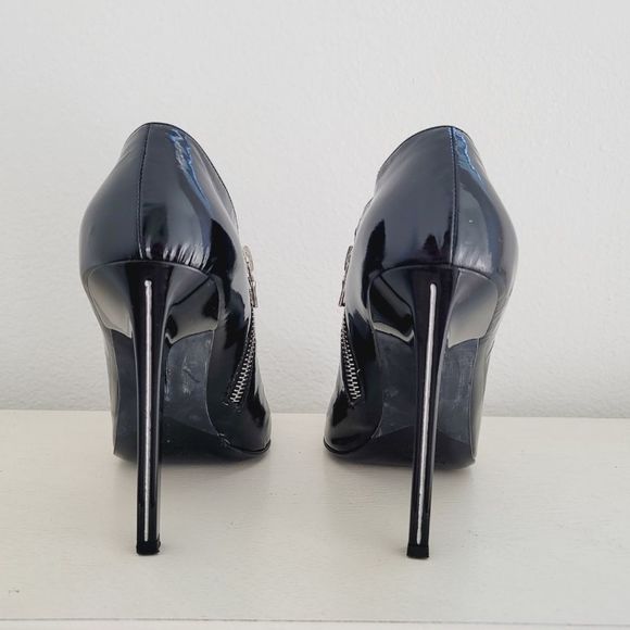 Ruthie Davis Patent Leather Stiletto Bootie - Picture 3 of 11